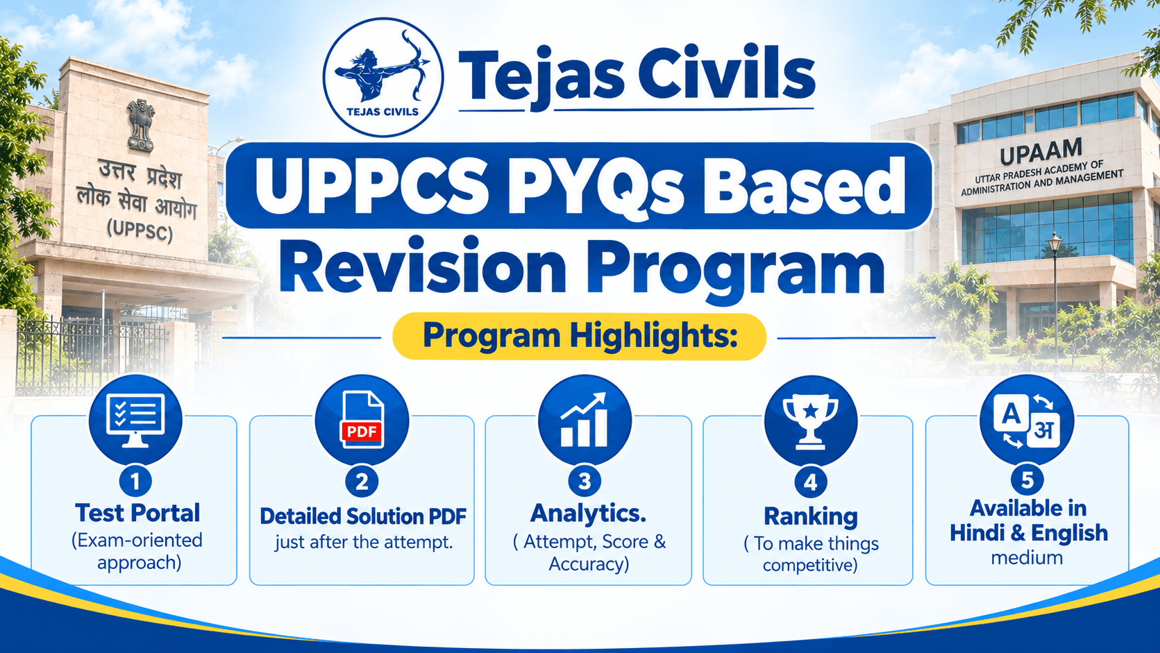 UPPCS PYQs Based Revision Program